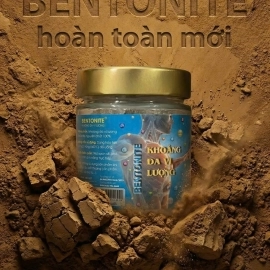 BENTONITE HOÀN TOÀN MỚI - KHOÁNG CHẤT TỪ THIÊN NHIÊN CHO CUỘC SỐNG NĂNG ĐỘNG