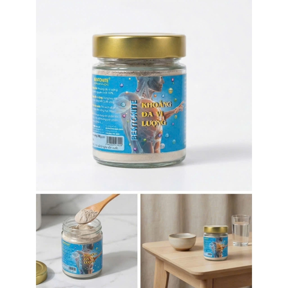 BENTONITE HOÀN TOÀN MỚI - KHOÁNG CHẤT TỪ THIÊN NHIÊN CHO CUỘC SỐNG NĂNG ĐỘNG