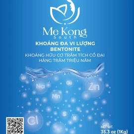 BỘT KHOÁNG ĐA VI LƯỢNG TỔNG HỢP BENTONITE, NGUYÊN LIỆU MỸ PHẨM, 100% KHOÁNG CHẤT, KHÔNG PHA HƯƠNG LIỆU